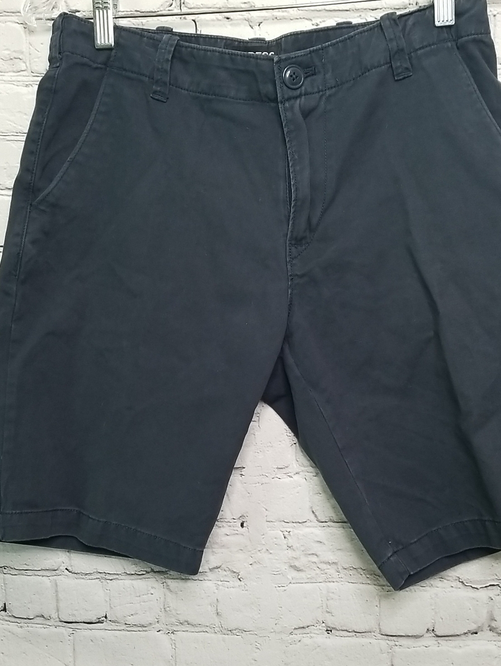 EXPRESS mens shorts size Small (28 waist) 100% cotton Black EUC